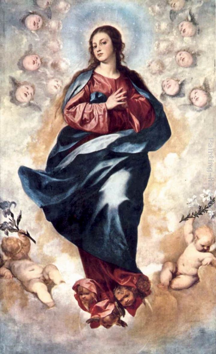 Immaculate Conception painting - Alonso Cano Immaculate Conception art painting